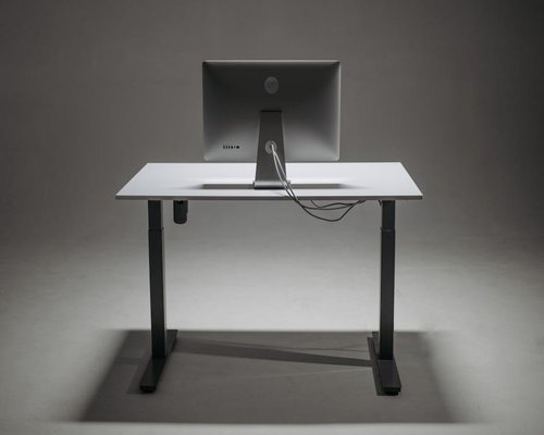 modern office ergonomics desk setup